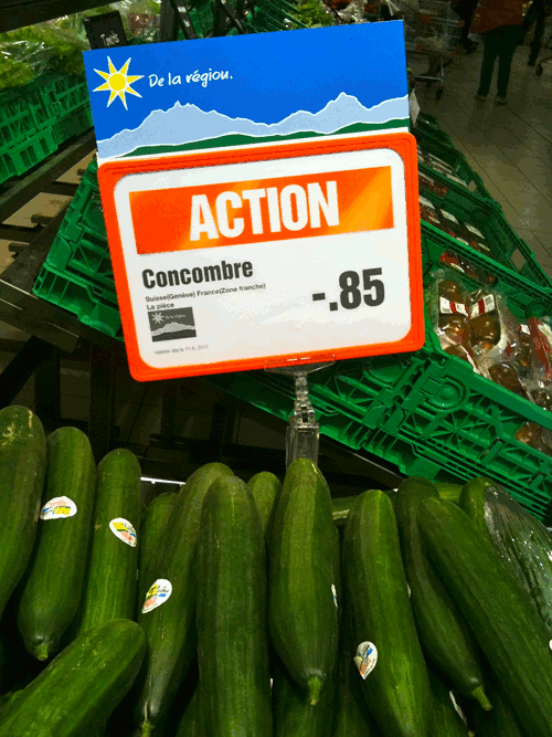 cucumbers